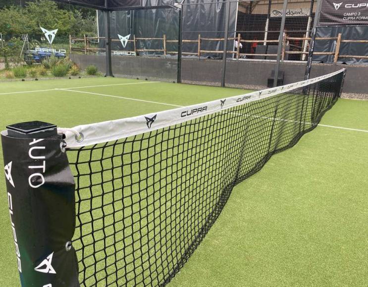 Professionelles Padelnetz mit personalisiertem Aufdruck